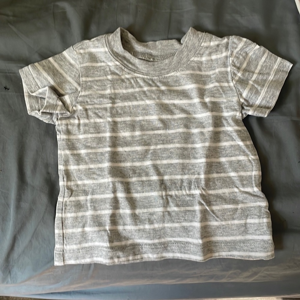 Stripped Short Sleeve Shirt